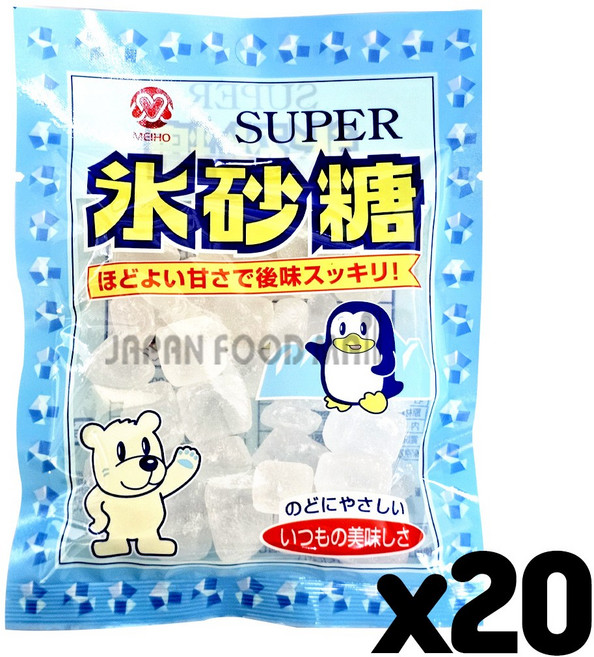 메이호 얼음모양 사탕, 115g, 20개
