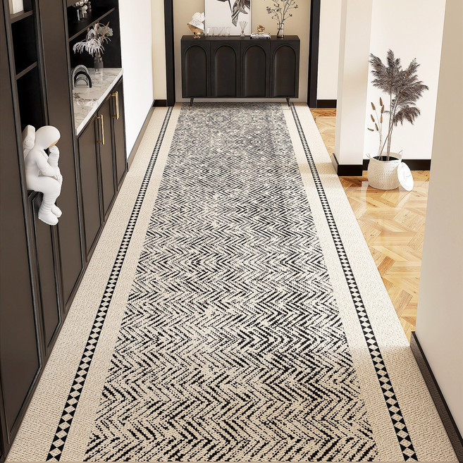 Fowod 페르시아 아메리칸 패턴 복도 카펫 물세탁 가능