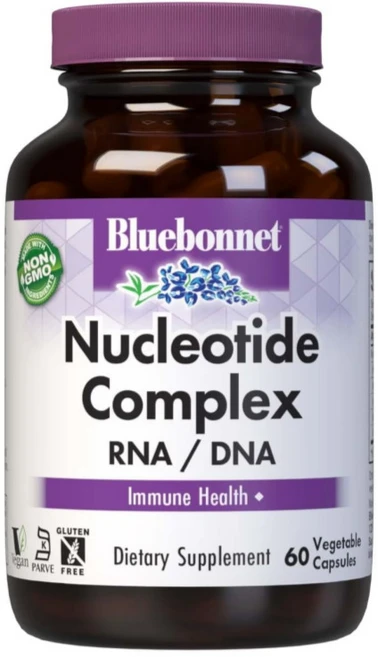 블루본넷뉴트리션 뉴클레오티드 복합체 RNA/DNA 베지캡슐 60정, 2개 - 쿠팡