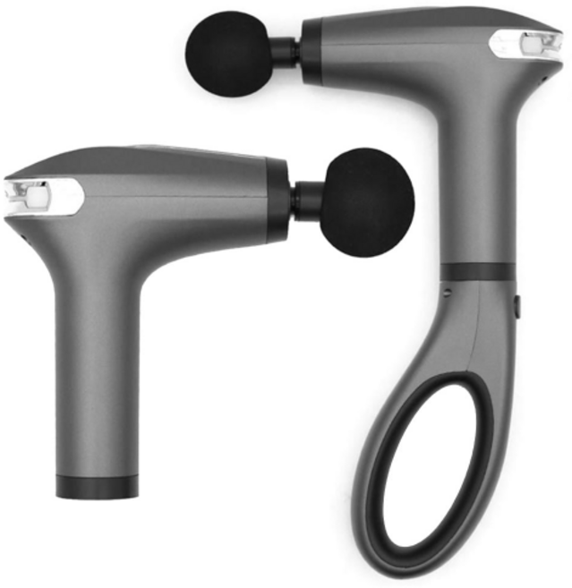 핸들연장형 무선 전동 마사지건 PRO SJH-9101 머슬건 목어깨 마사지 진동 핸드 안마기