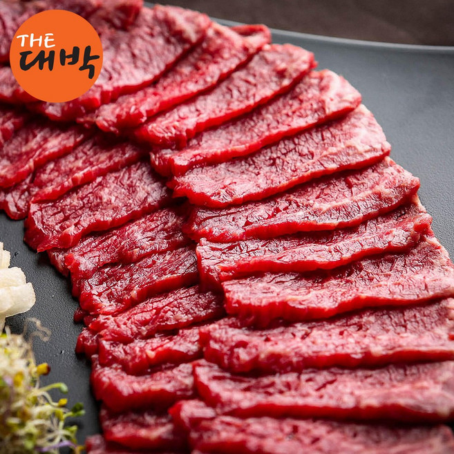 당일도축 한우 육사시미 소스증정, 1개, 200g