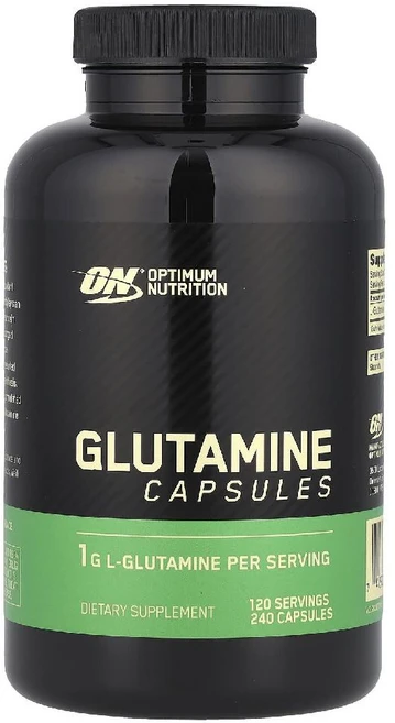 옵티멈 뉴트리션 L 글루타민 캡슐 240정 미국 정품 직구, 1개 - 쿠팡