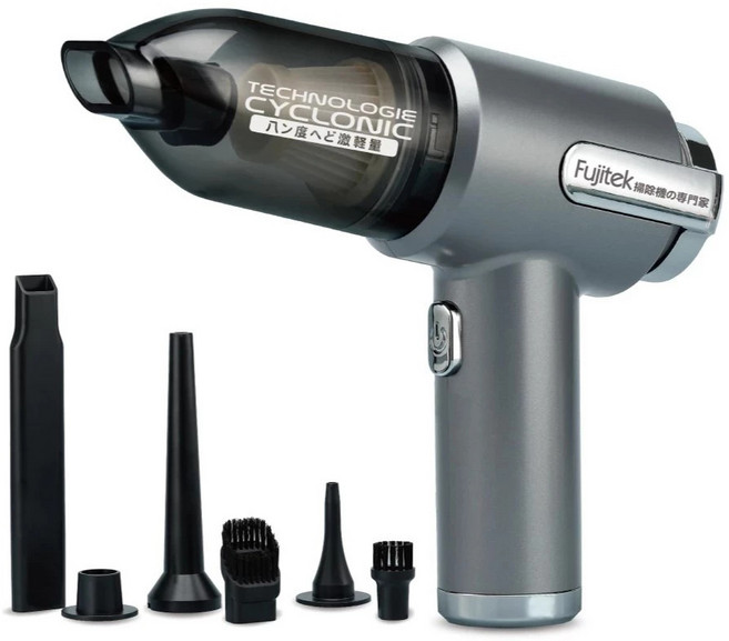 Fujitek 富士電通 3in1 無線氣旋吸塵器, 灰色, FTV-RH1200