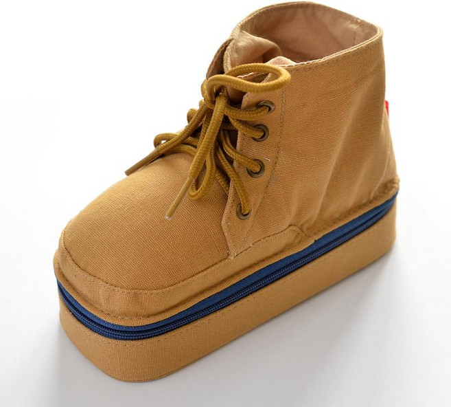 신발 필통 귀여운 특이한 중 고등 학생 친구 생일 입학 선물, L