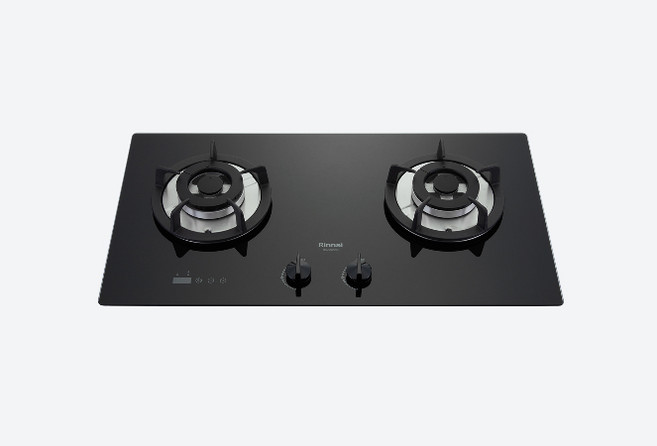 林內 RB-S2630G(B) 檯面式防漏玻璃雙口爐，雙口定時，熄火安全，防漏設計，高雄瓦斯爐, 1個, 桶裝瓦斯,基本安裝