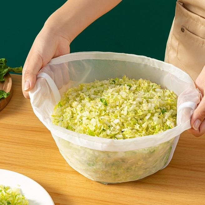 BLOWFISHFUGU 채소 필터백 요구르트여과기 여과포 나일론 필터백, 4P