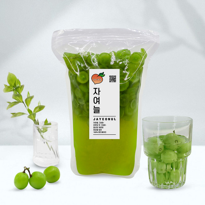 자여늘 수제 청포도청 청포도에이드, 500mg, 1개, 1개입