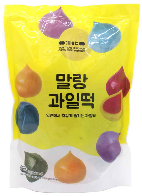 예향 말랑과일떡 420g [아이박스+아이스팩], 1