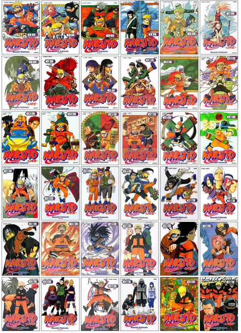 (오늘 출발) 나루토 만화책 1-36권 세트