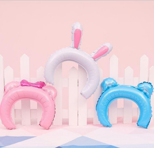 이벤트 생일 기념일 동물 머리띠 풍선 파티용품 RD-09942, 미니마우스