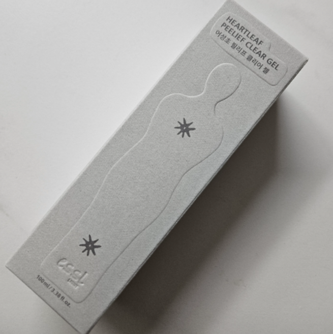 어성초 필링젤 | 에슬 에셀라이트 어성초 필리프 클리어 젤, 1개, 100ml
