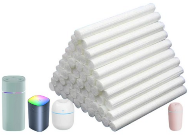 Norbei 잘라쓰는 미니 가습기 필터 리필 8mm*20cm, 20개