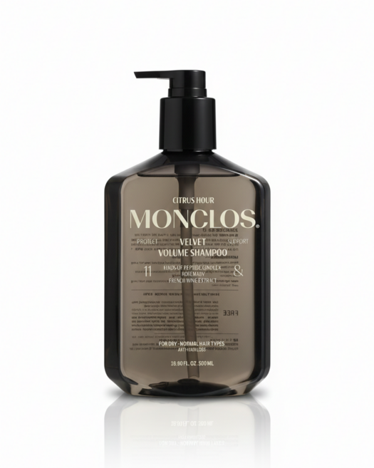 몽클로스 벨벳 볼륨 샴푸 모볼륨 탄력케어 샴푸, 1개, 500ml