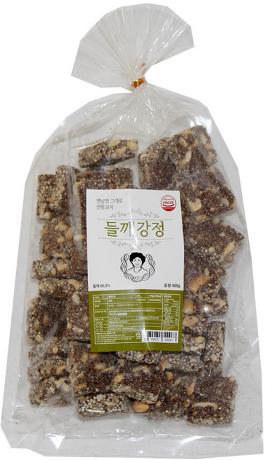 한일식품 들깨강정, 1개, 400g