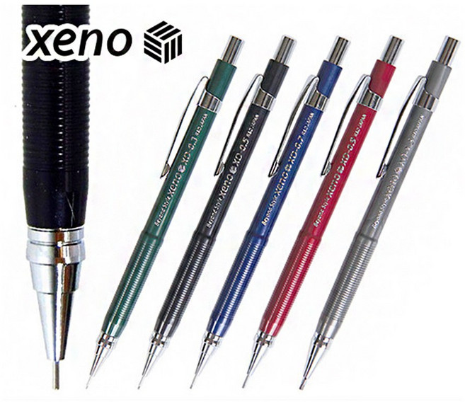 제노 XD 제도샤프, 1.3mm Gray, 12개