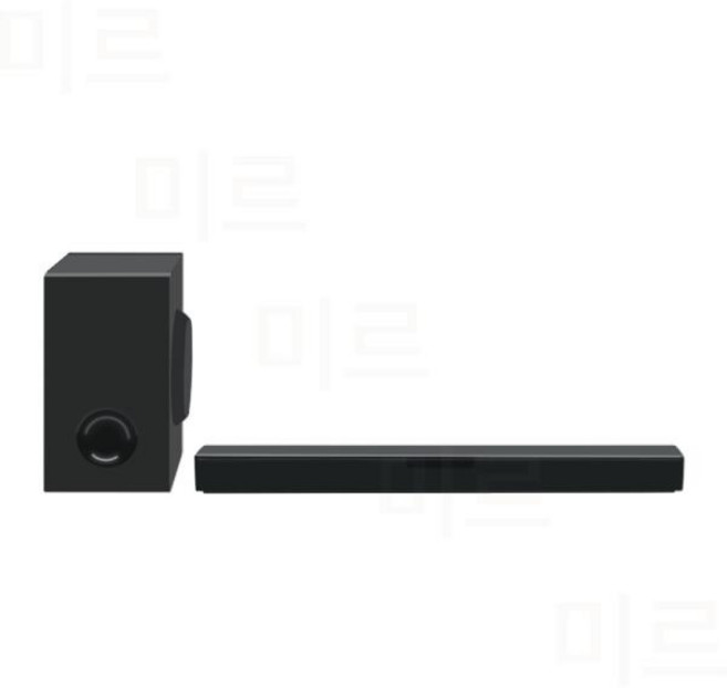 LG전자 SQC1 무선 서브우퍼 + 사운드바, 블랙