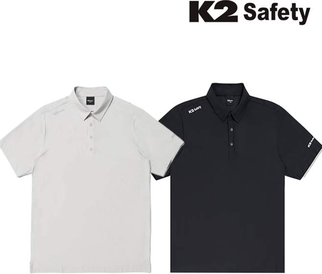 [당일출고]K2 safety 액티브 쿨링 남녀공용 냉감 카라티셔츠