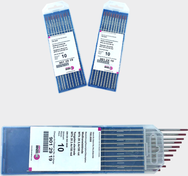 빈젤 텅스텐봉 토륨 WT20 2.4파이 3.2파이 10개입, 1세트