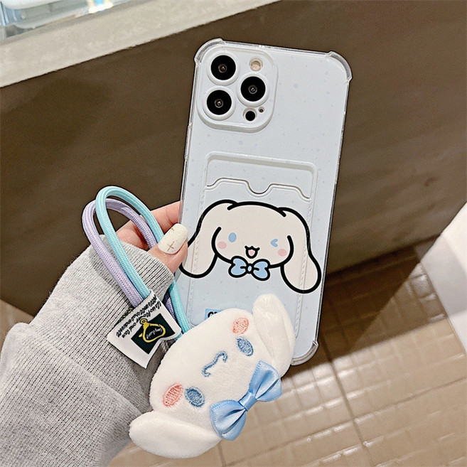 갤럭시 A17 카드 수납 휴대폰 케이스 + 인형 스트랩 세트 D570