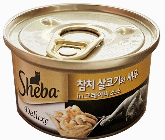 쉬바 고양이 간식 습식캔, 닭, 85g, 12개