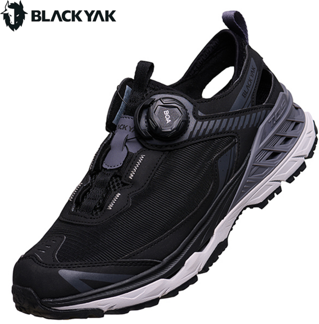 블랙야크 어드벤처 III 남성 여성 다이얼 여름 스포츠 트레킹 샌들 블랙 ABYSHMU905