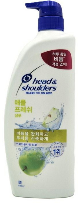 헤드앤숄더 애플프레쉬 샴푸 850ml X 3개, 1개