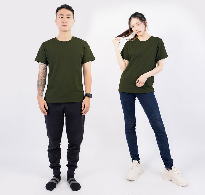 DryPRO 空氣機能衣 厚磅 中性版型 (台灣製造), 森林綠