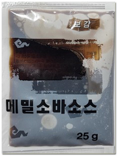 새한BIF 메밀소바 메밀국수전문점 모밀 소바 소스, 25g, 1개