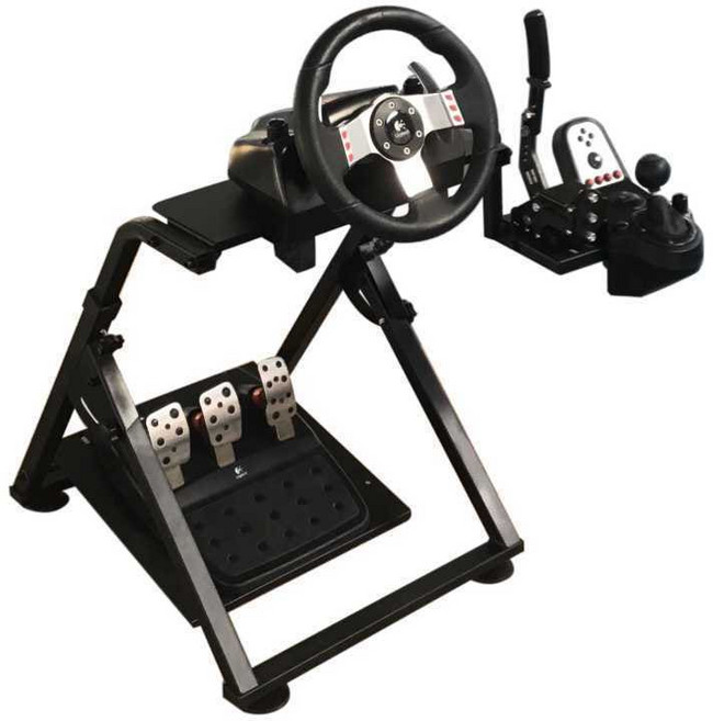 유로트럭 핸들 거치대 휠 레이싱 게임 장비 레이싱, 1개, B타입