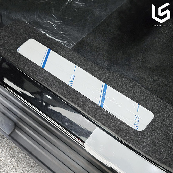 레이든스토리 KGM 올뉴 렉스턴 뉴 아레나 도어커버 실내 스크래치 방지 몰딩 보호 용품, [02] 도어스텝커버