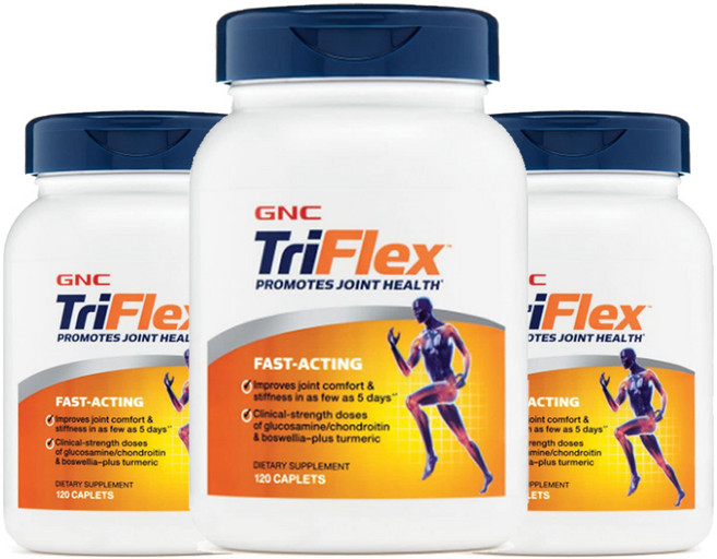 gnctriflex 보스웰리아 글루코사민 콘드로이친 tumeric 120캡슐3통 콘드로스