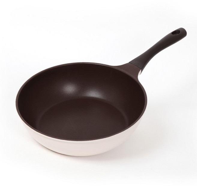 셰프라인 쵸코크림 가벼운 IH 인덕션 궁중팬, 1개, 28cm