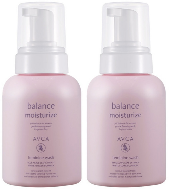 아브카 퓨어 앤 버블 약산성 여성청결제, 300ml, 2개