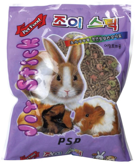 PSP 부산사료 조이스틱 어린 토끼용 사료, 1개, 670g
