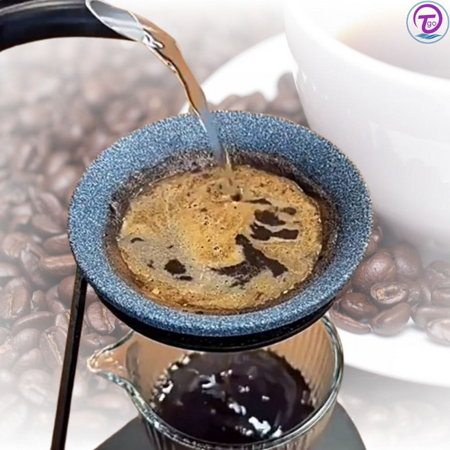 티고 세라믹 커피 드리퍼 필터 드립퍼 홈카페 용품 1~2인용, 1개, 1세트