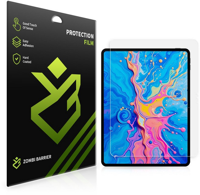 태클라스트 아트패드 프로 12.7 TLA001 프라이버시 사생활 보안 액정보호필름, 좌우