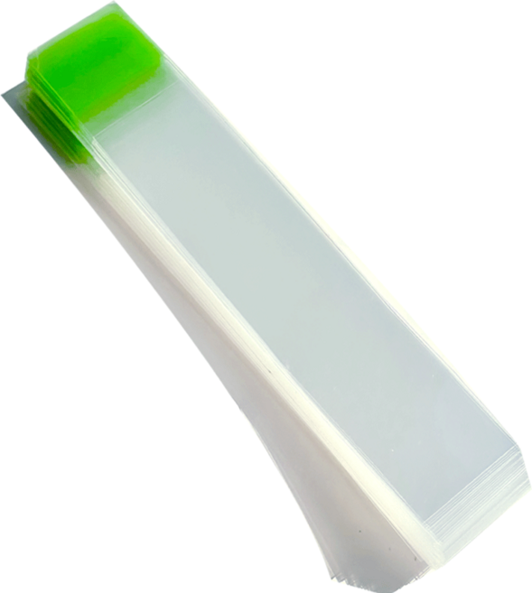 선율상사 접착식 OPP 봉투 방산시장 직 사각형 투명 포장봉투 얇은 긴 기다란, 1팩