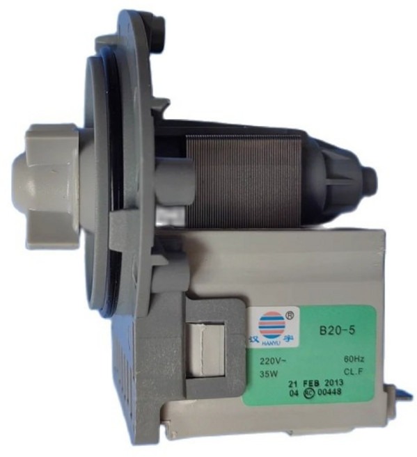 호환 삼성 세탁기 B20-5 배수 펌프 모터 DC31-00030B 부품 220V 60Hz 35W, 1개