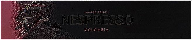 네스프레소 버츄오 마스터오리진 콜롬비아 커피 캡슐, 1개, 10개입, 12.5g