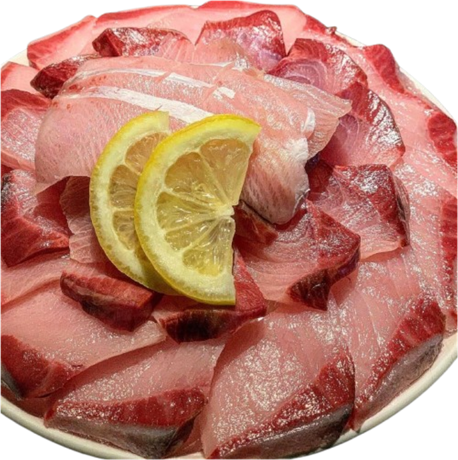 겨울제철 8kg 이상 대방어 필렛 슬라이스 홈쿠킹 밀키트 홈파티, 1개, 500g 필렛