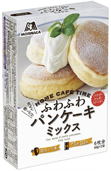 MORINAGA 모리나가 후와후와 팬케이크 믹스, 170g, 2개 - 쿠팡