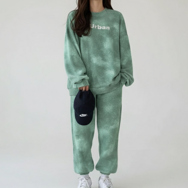 루즈핏 긴팔티 긴바지 세트