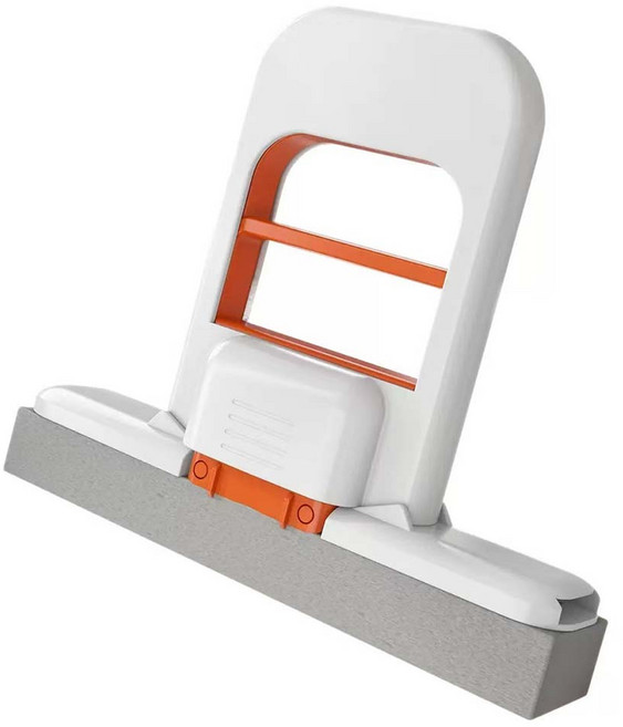 핸디 미니 밀대세트(1+1) 스펀지클리너 강력한 흡수 빠른물제거 밀대헤드 교체가능 주방 욕실 창문청소 다기능성세정용품 간편한자동회전 위생브러쉬 실내청소필수, 1세트