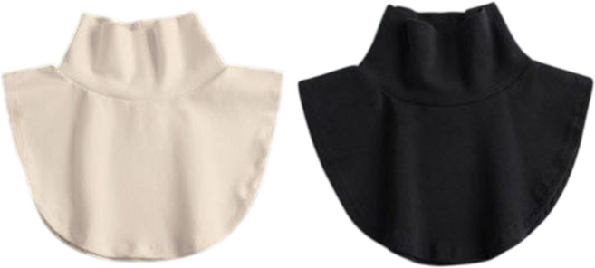 ELS 페이크목폴라 무지 보온 여성패션