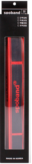 스포밴드 요가 필라테스 스포츠 재활운동 스트레칭 근력밴드 탄력밴드, 단색, 1개