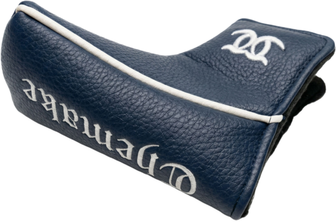 더메이크 모스 말렛 일자 퍼터커버, 1개, 네이비