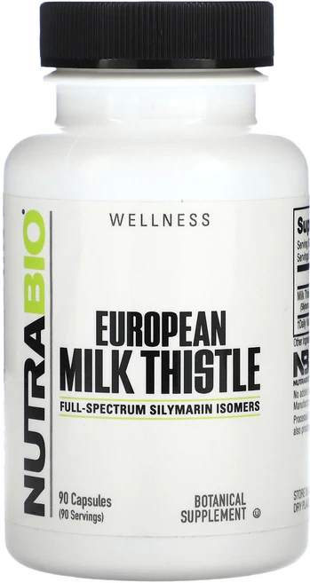 몸관리하세요 겨울입니다 NutraBio 유러피안 밀크시슬 캡슐 90정(캡슐 1정당 241mg) 특별관리진행, NutraBio유러피안밀크시슬캡슐90정캡슐1정당241m, 1개 - 쿠팡