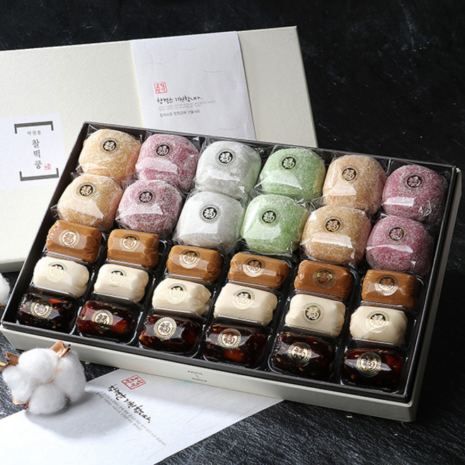 [합격소망]장원급제 엿+찹쌀떡 혼합 합격기원 선물세트 4호, 1개, 870g