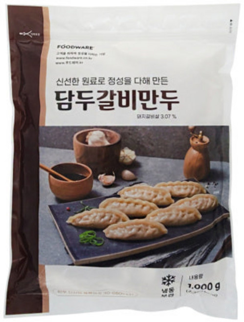 담두 갈비만두 1kg, 1개