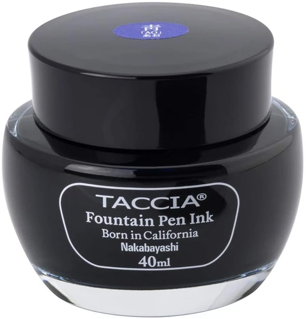 TACCIA 스나오이로 잉크 만년필 잉크 수성 염료 아오 TFPI-WD40-09 - 쿠팡